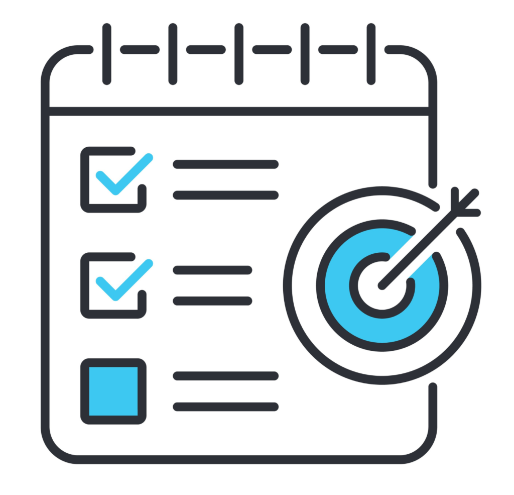 checklist with target 1