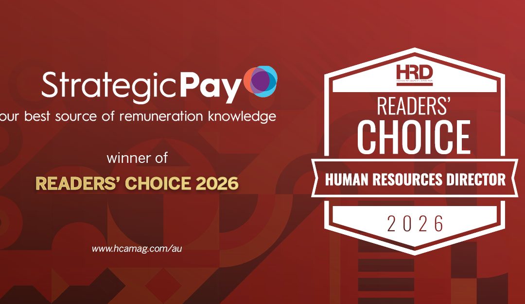 Strategic Pay recognised in the HRD Readers’ Choice Awards 2026